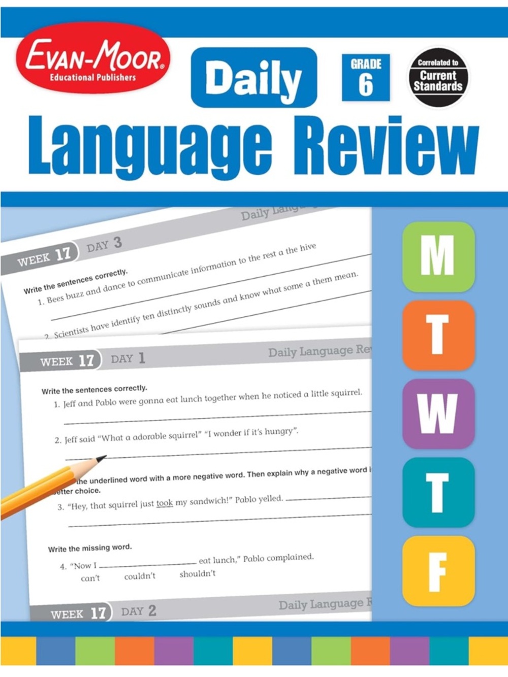 Evan-Moor Daily Language Review Grade 6